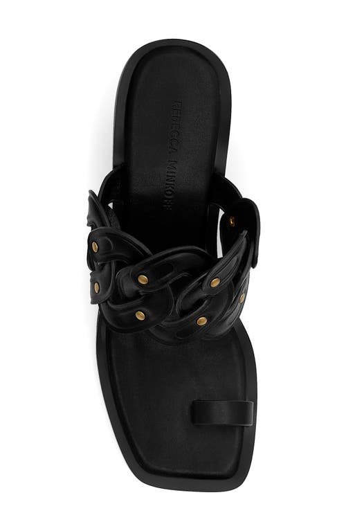 Rebecca Minkoff Studded Toe Loop Sandal