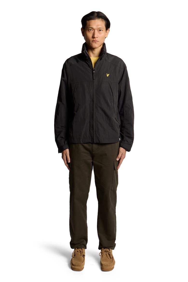Long Sleeve Fold Away Hood Jacket, Main, color, Black Ice