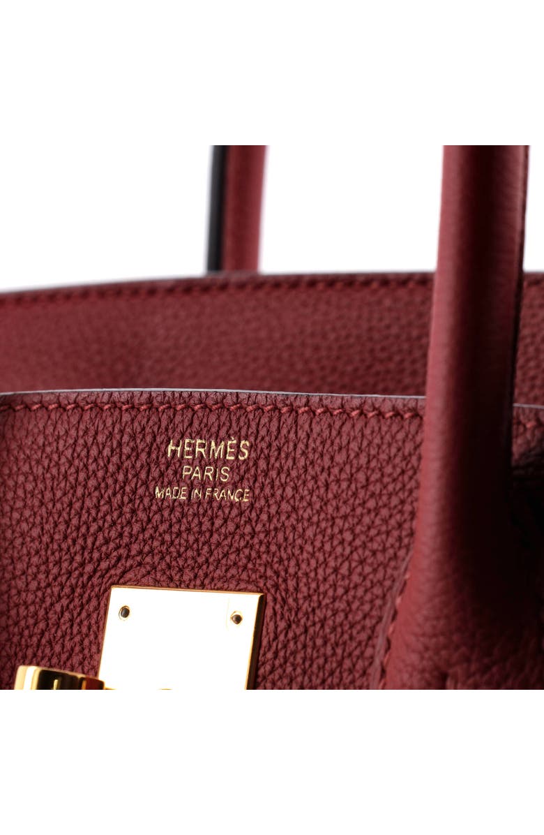 Pre-Owned Hermes Birkin Handbag Red Togo with Gold Hardware 30, Alternate, color, Rouge Grenat