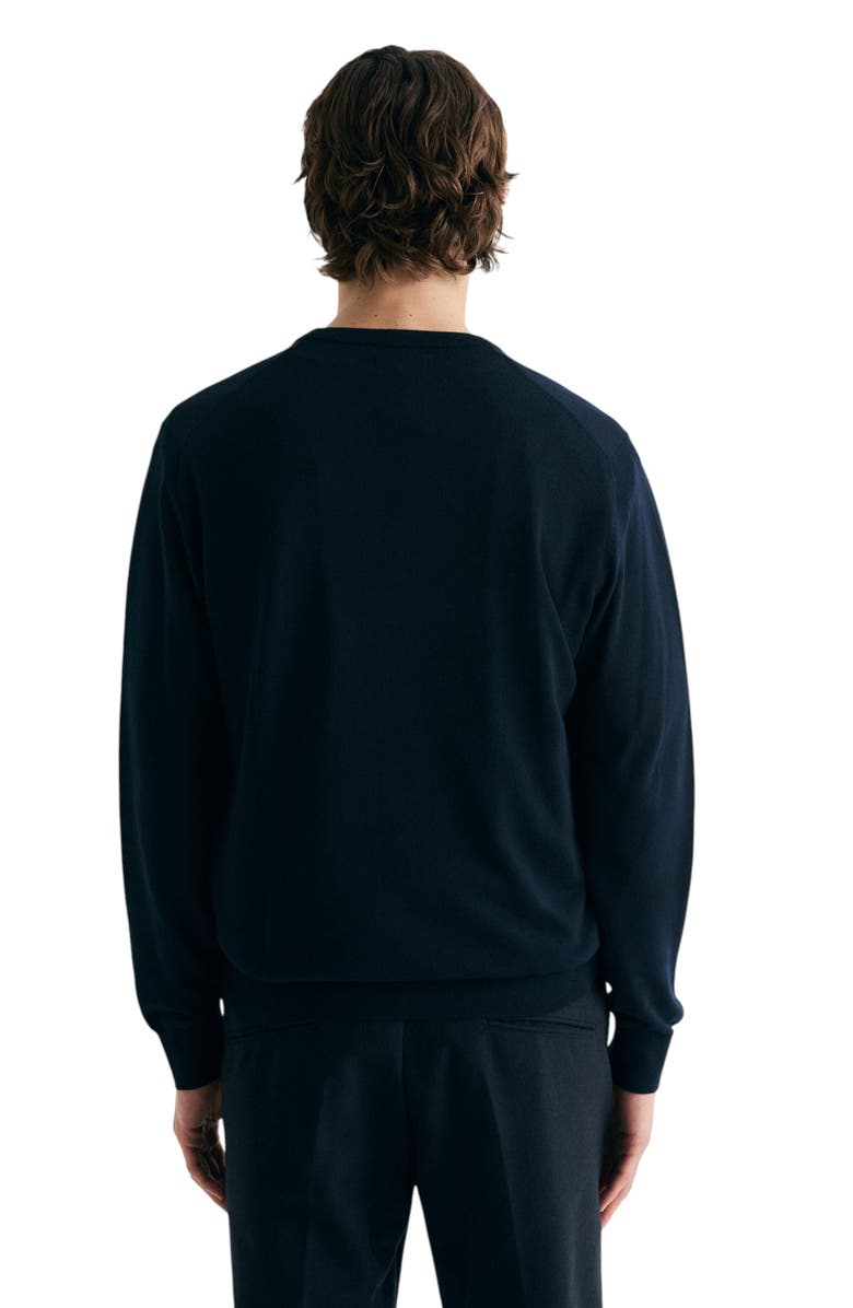 Scalpers Merino Wool Sweater, Alternate, color, Navy