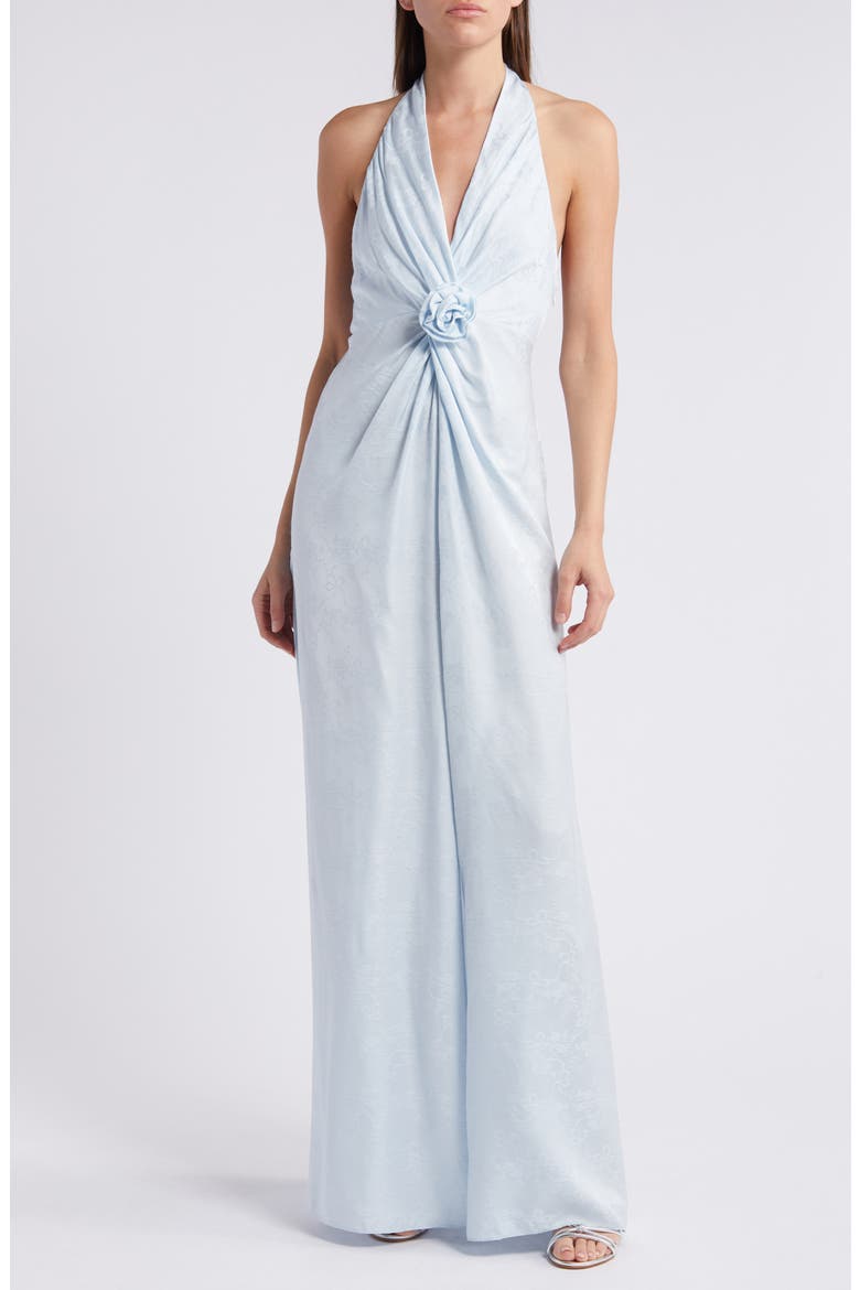 lowry halter maxi dress LoveShackFancy Twist Front (Women) Kids western wear stores in my town