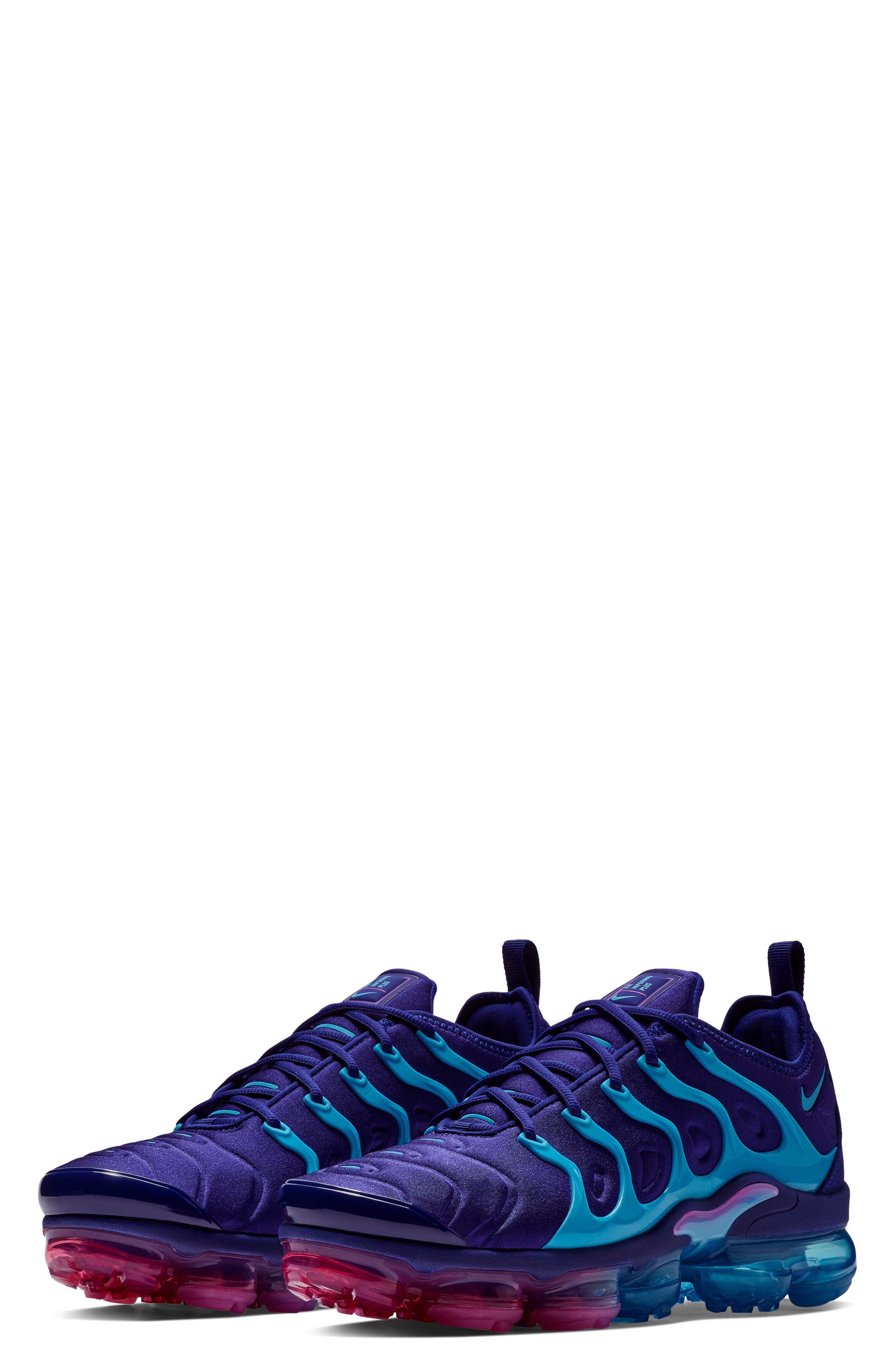 Air VaporMax Plus Sneaker, Main, color, REGENCY PURPLE/ LIGHT BLUE