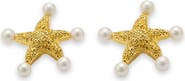 Classicharms Lila Starfish Stud Earrings