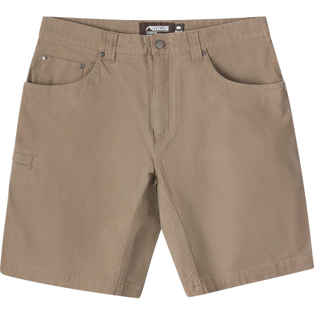 Mountain Khakis Camber Original Short In Brown