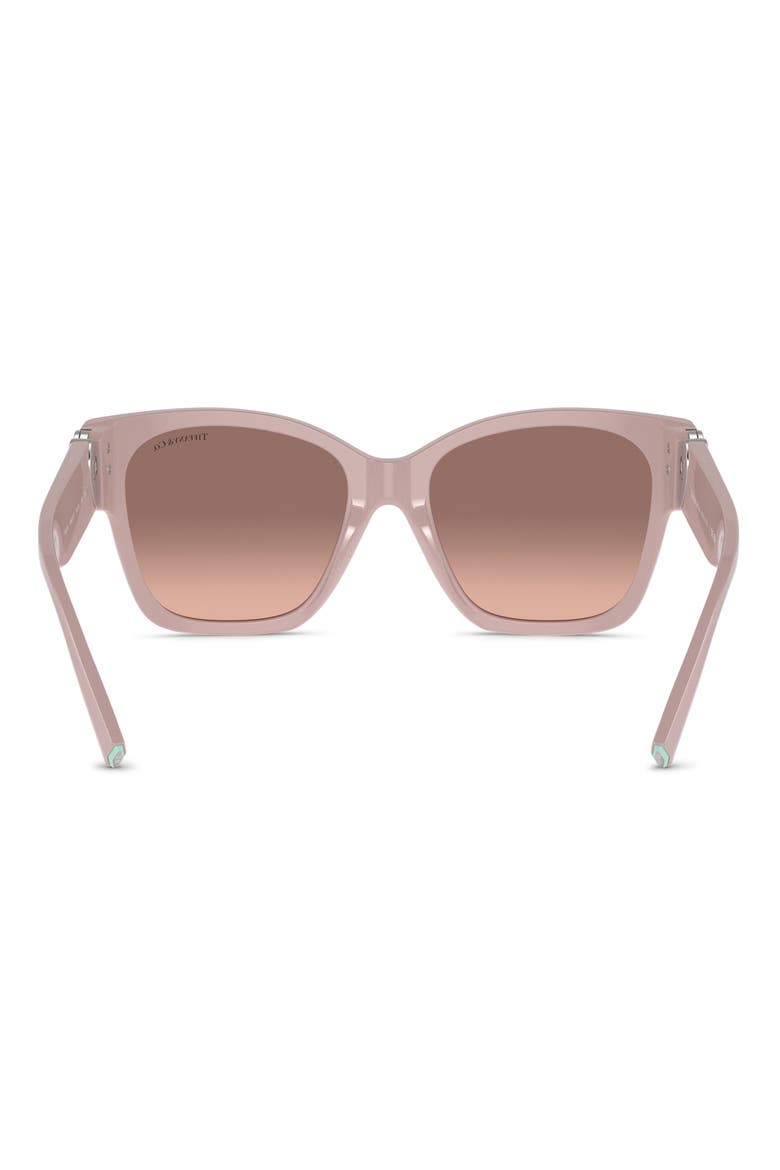54mm Gradient Square Sunglasses, Alternate, color, PINK