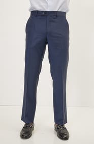 RON TOMSON Merino Wool Dress Pants