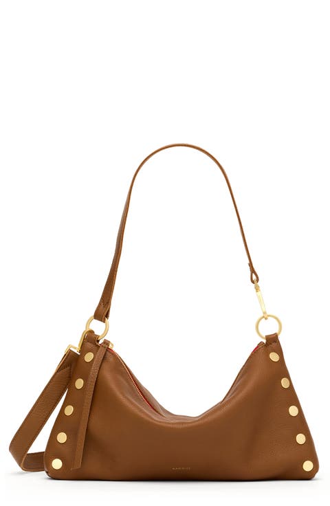 Medium Kyle Leather Shoulder Bag