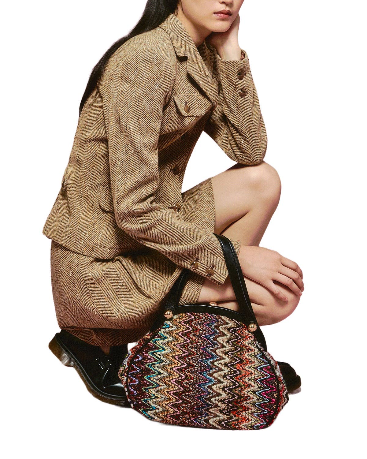 Anna Sui Bargello Granny Bag, Alternate, color, 
