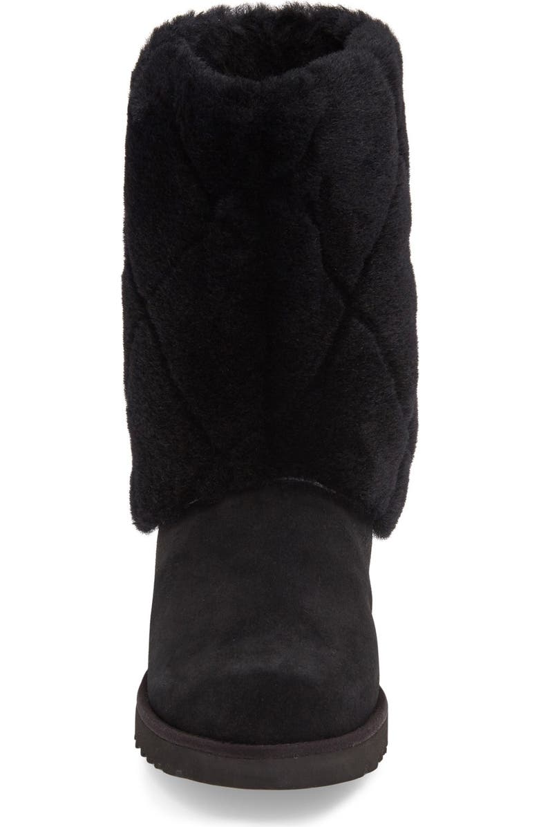 UGG<sup>®</sup> Ariella Luxe Diamond Genuine Shearling Boot, Alternate, color,