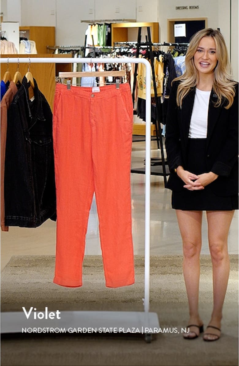 Amalfi Linen Pants, sales video thumbnail