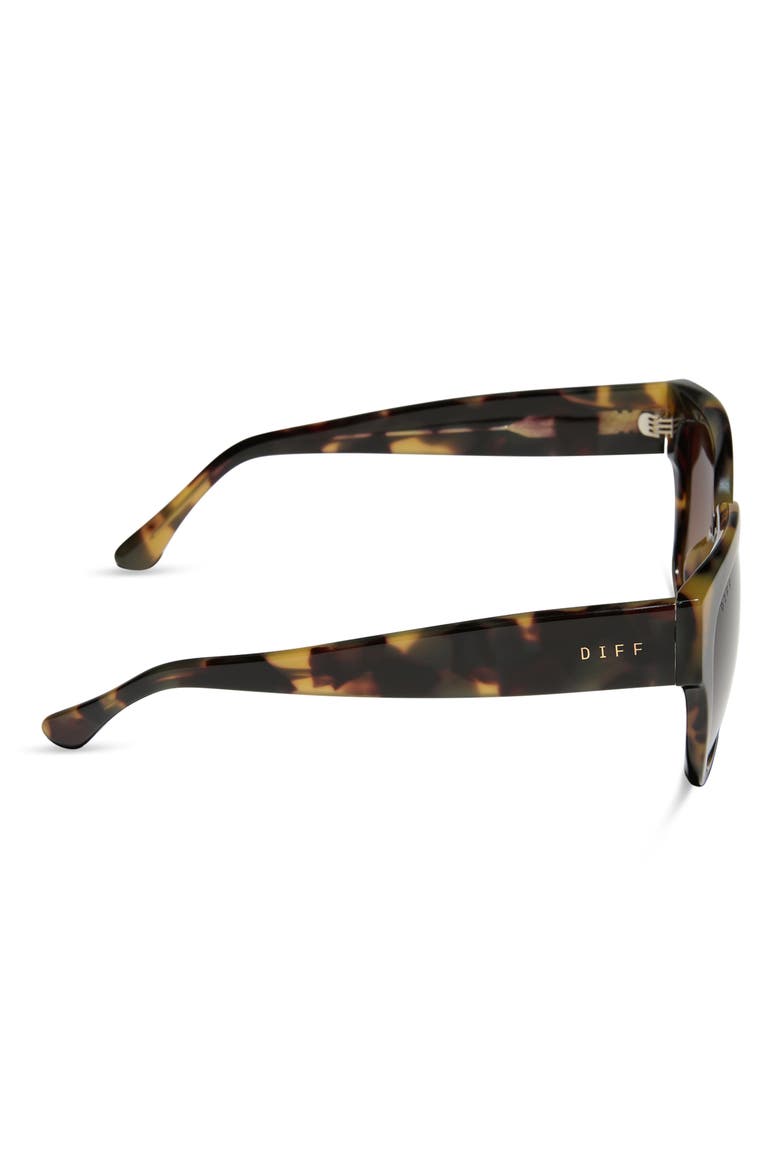 Bella II 54mm Polarized Gradient Square Sunglasses, Alternate, color, BROWN GRADIENT