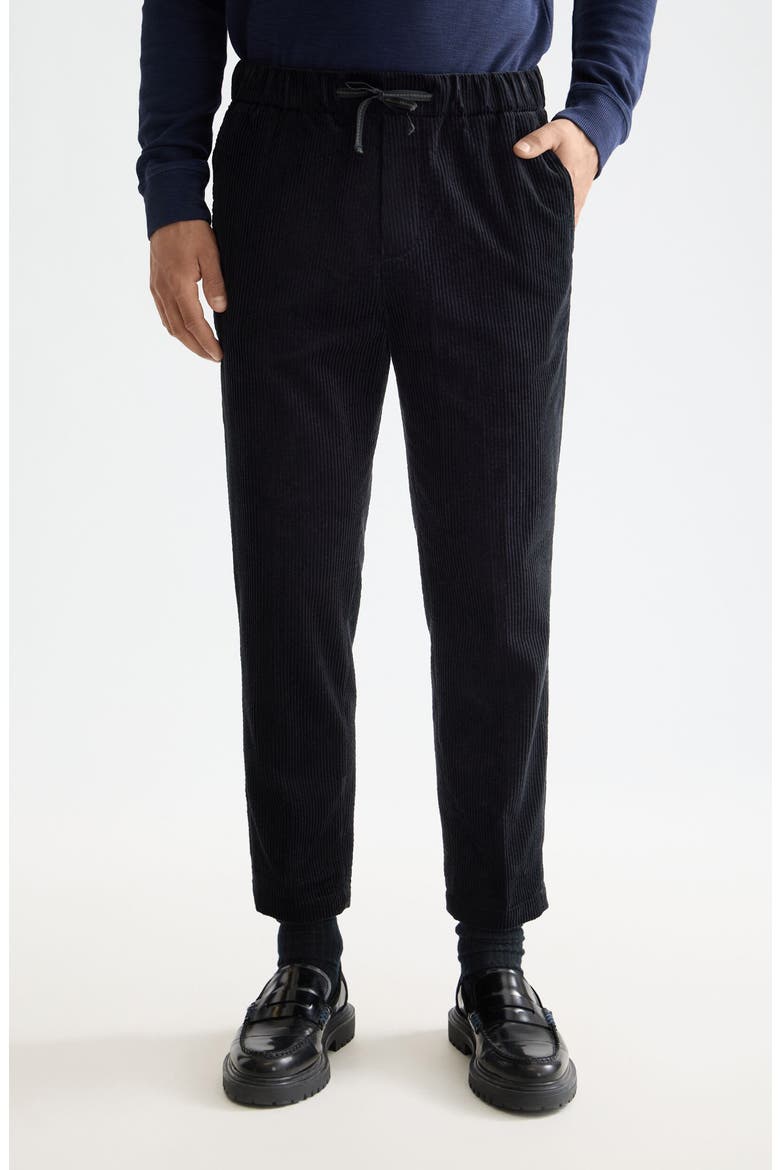 Fave Loose Tapered Cotton Corduroy Joggers, Main, color, ANTHRACITE