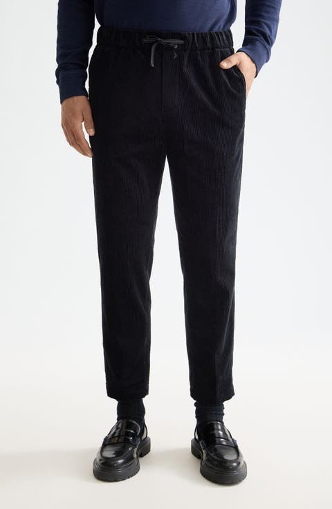 Fave Loose Tapered Cotton Corduroy Joggers