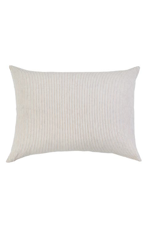 Connor Big Stripe Linen & Cotton Accent Pillow