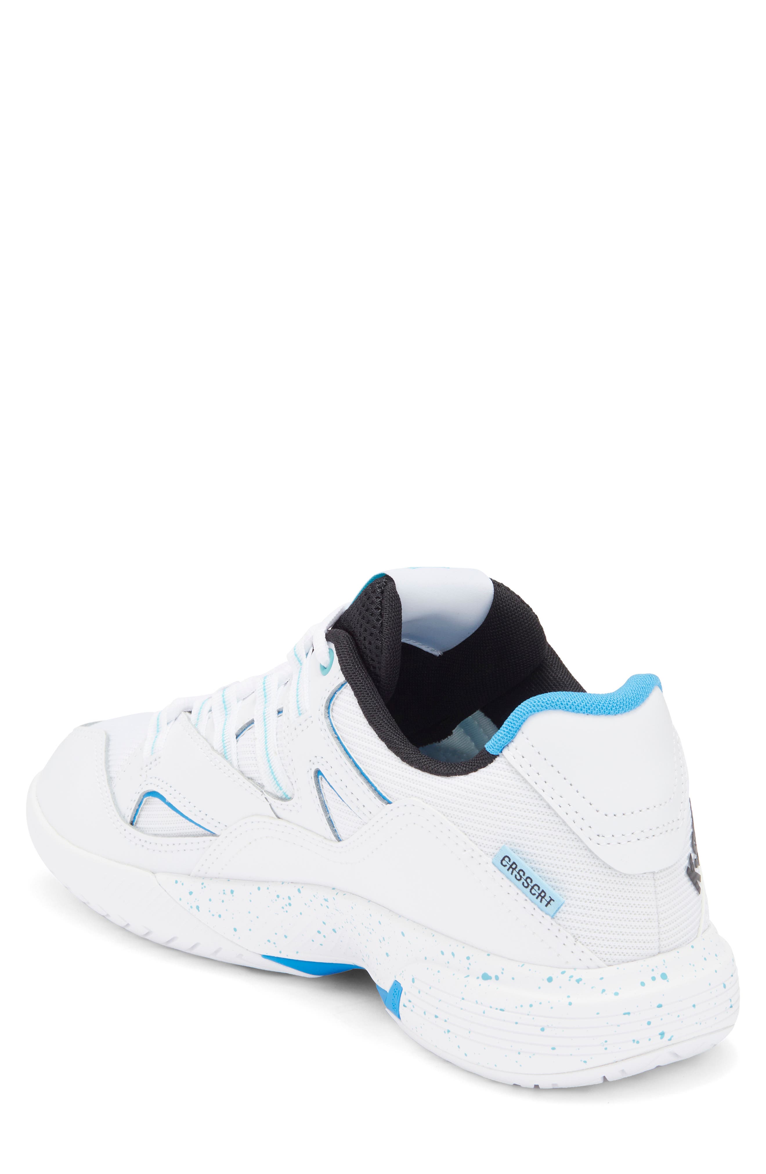 K-Swiss Tura Team Court Sneaker, Alternate, color, White/ Brillant Blue/ Black