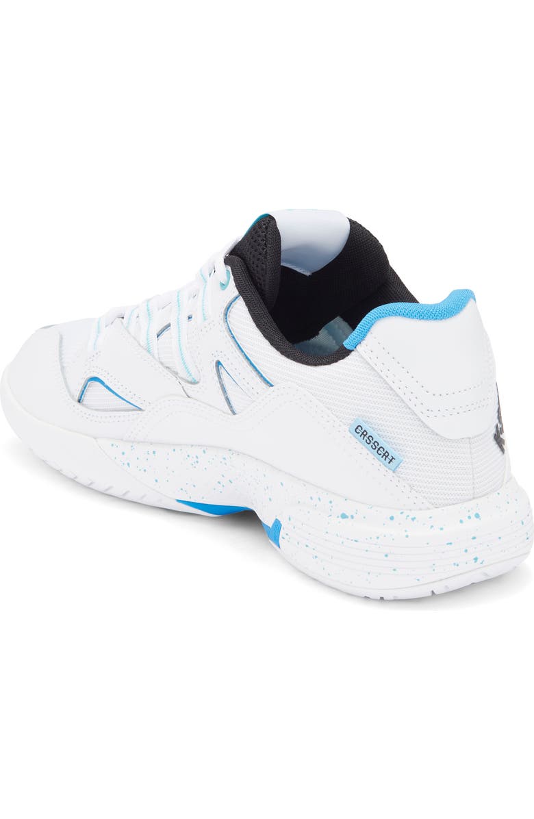 K-Swiss Tura Team Court Sneaker, Alternate, color, White/ Brillant Blue/ Black