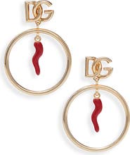 Dolce&Gabbana DG Cornetto Drop Earrings