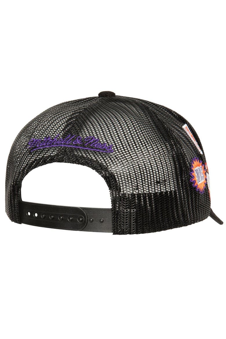 Alternating Color Cursive Mitchell & Ness Men's Mitchell & Ness Black Phoenix Suns Times Up ...