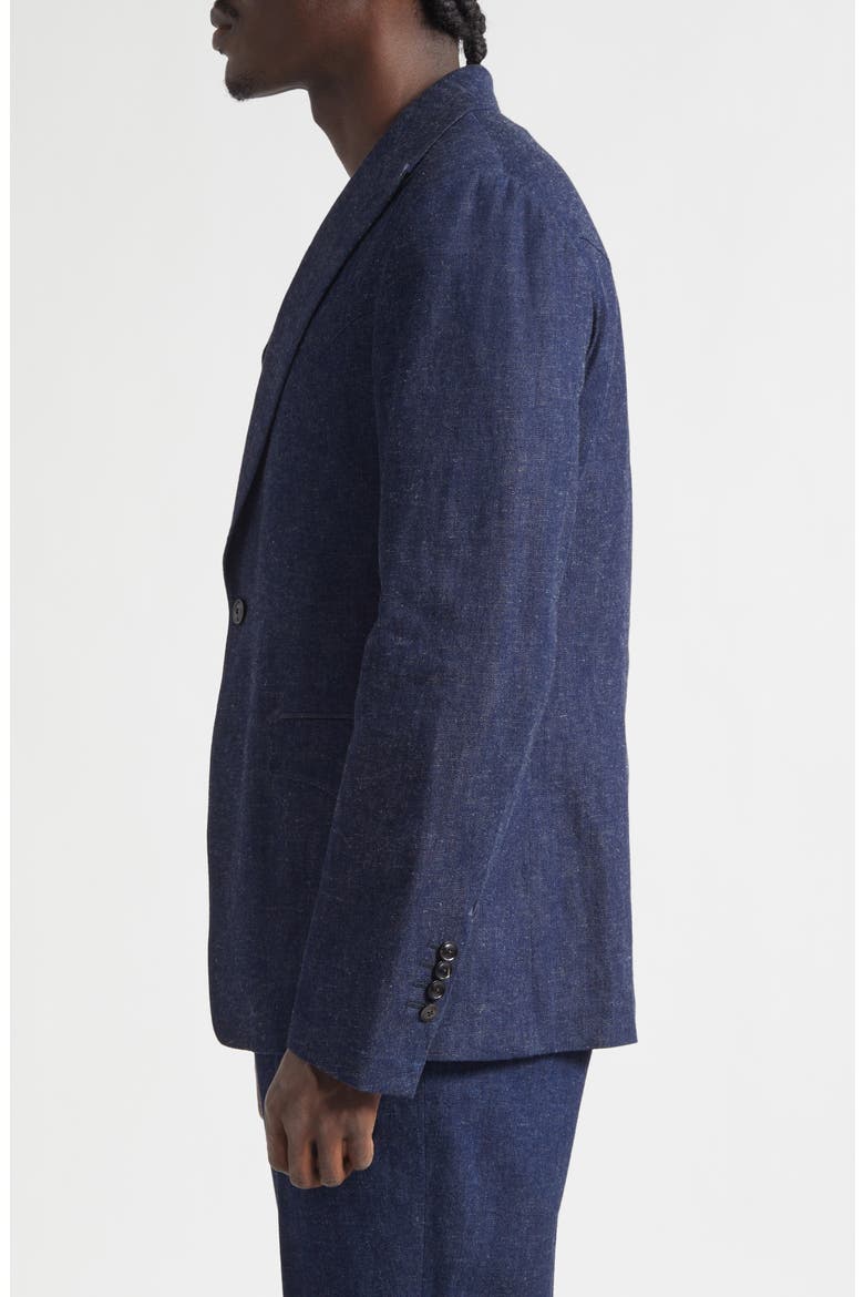 Western Denim Tuxedo Jacket, Alternate, color, INDIGO