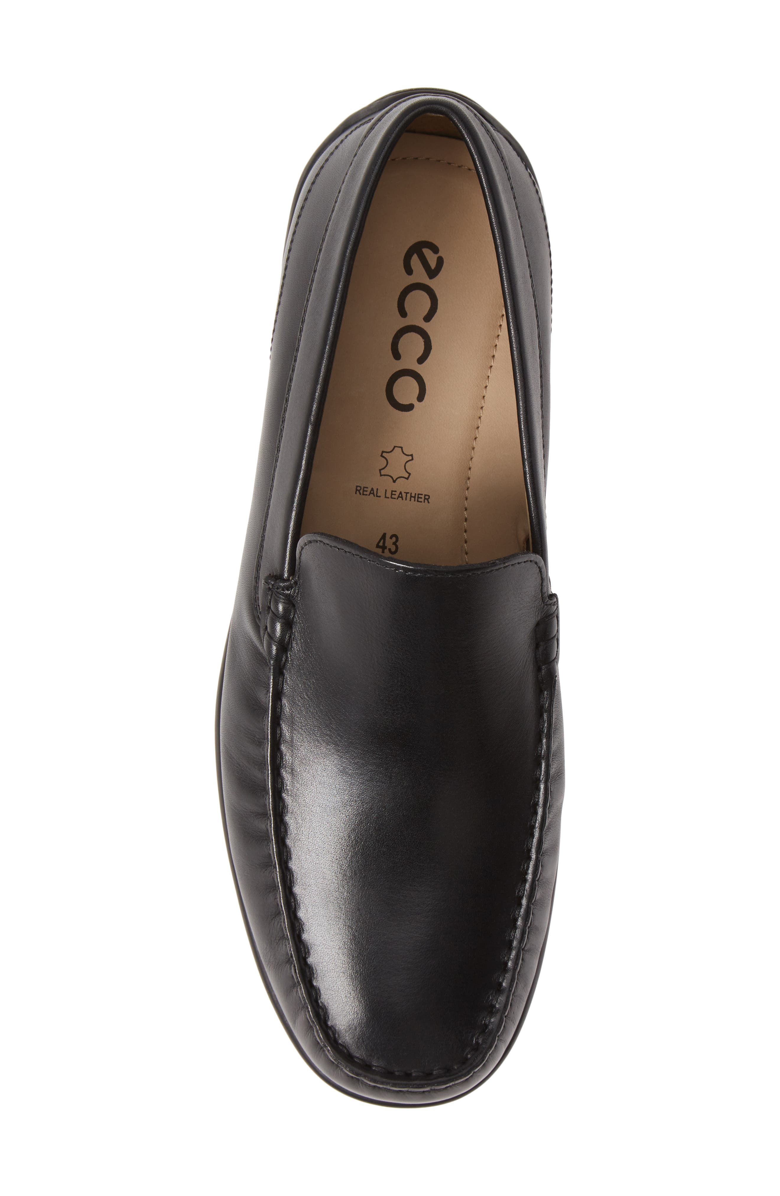 ECCO Classic Moc II Driving Shoe, Alternate, color, 01001Black