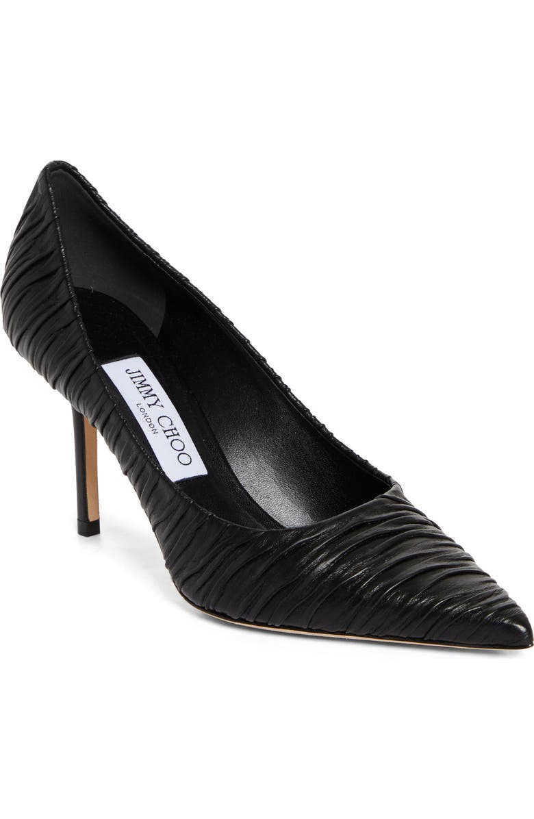 Jimmy Choo Love Ruched Pointed Toe Pump, Main, color,