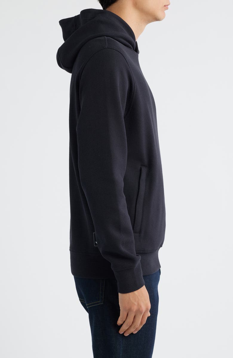 Emporio Armani Waffle Stitch Hoodie, Alternate, color,