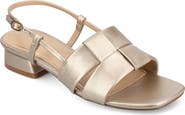 Journee Collection Tabatha Block Heel Sandal