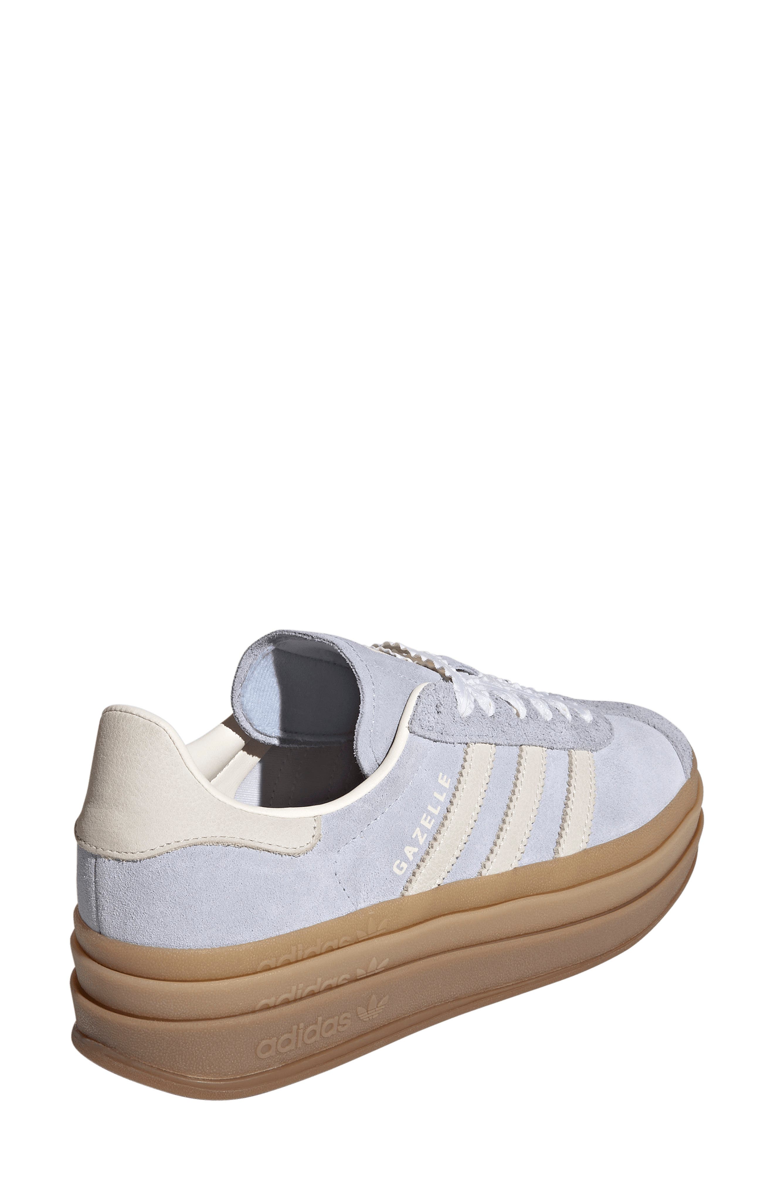 Gazelle Bold Platform Sneaker, Alternate, color, CRYSTAL SKY/ PEARL/ ICE GOLD