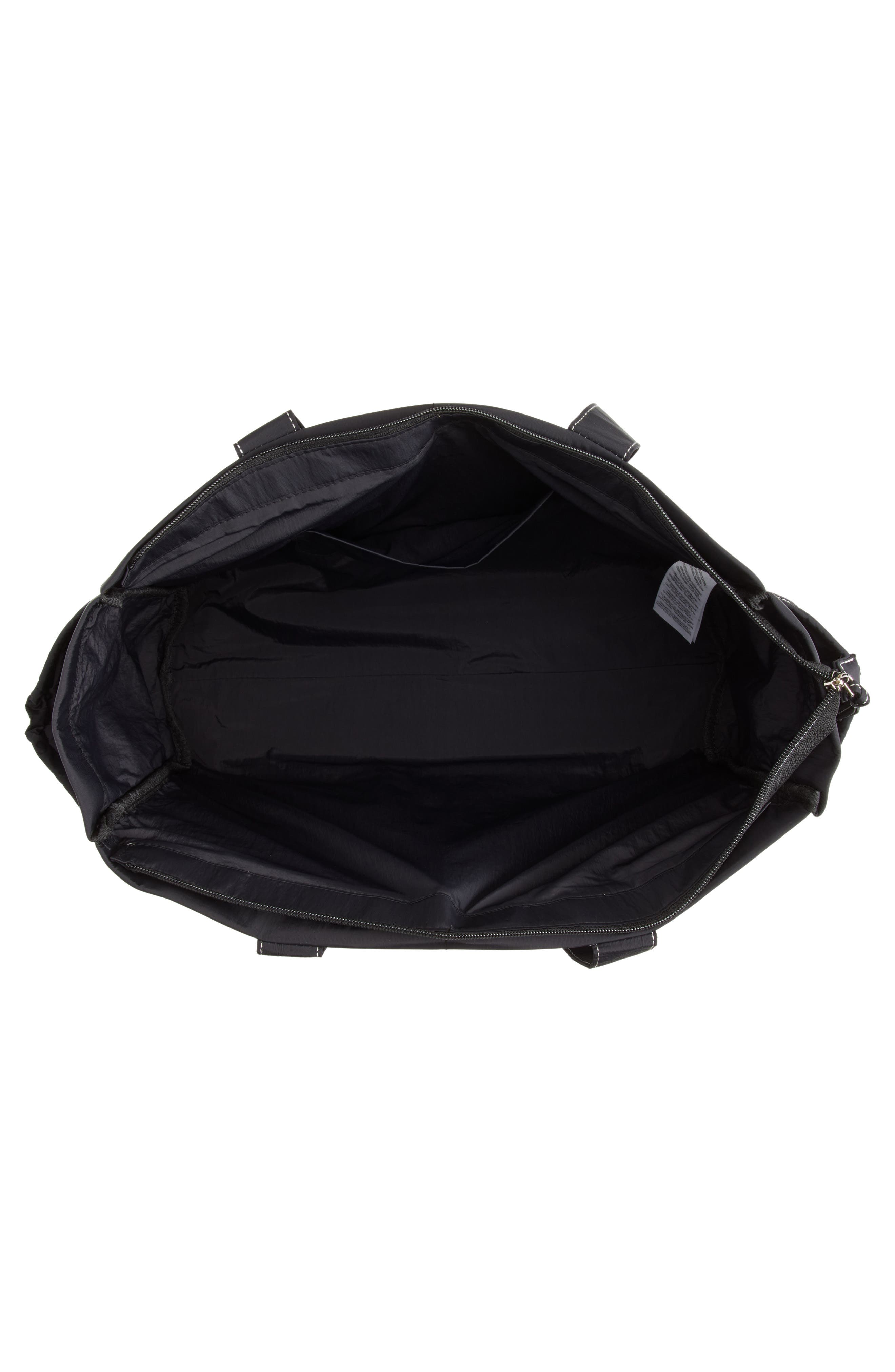 Eliza Techy Tote Bag, Alternate, color, BLACK
