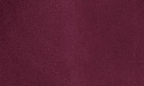 Bagatelle Draped Faux Suede Jacket In Purple
