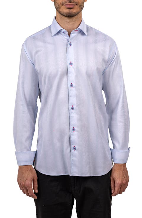 Fibonacci Ascension 0075 Contemporary Fit Button-Up Shirt