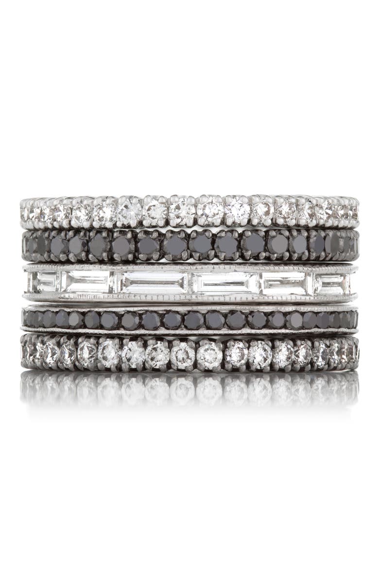Prong Set Diamond Eternity Band, Alternate, color, BLACK RHODIUM/ DIAMOND