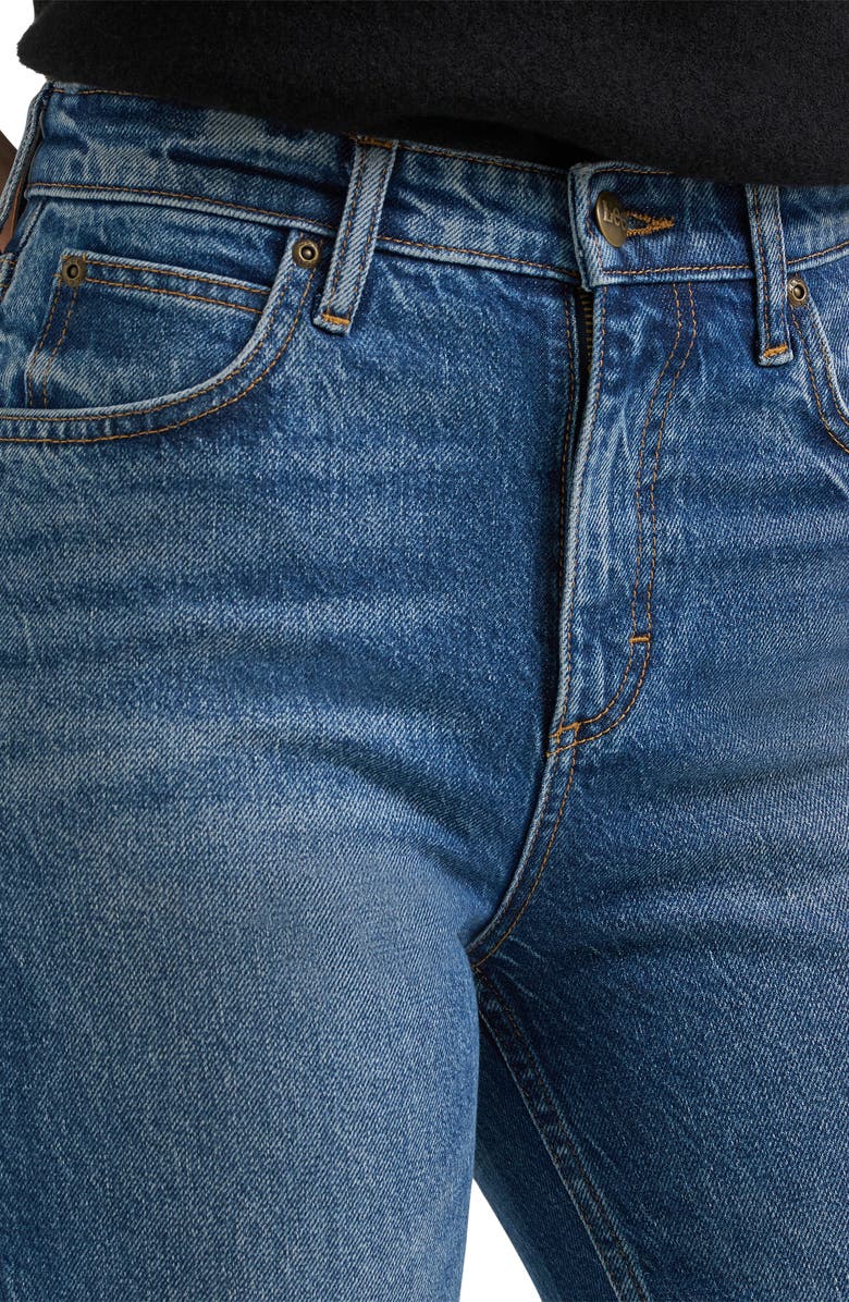 Lee High Waist Bootcut Jeans, Alternate, color, Crystal Clear