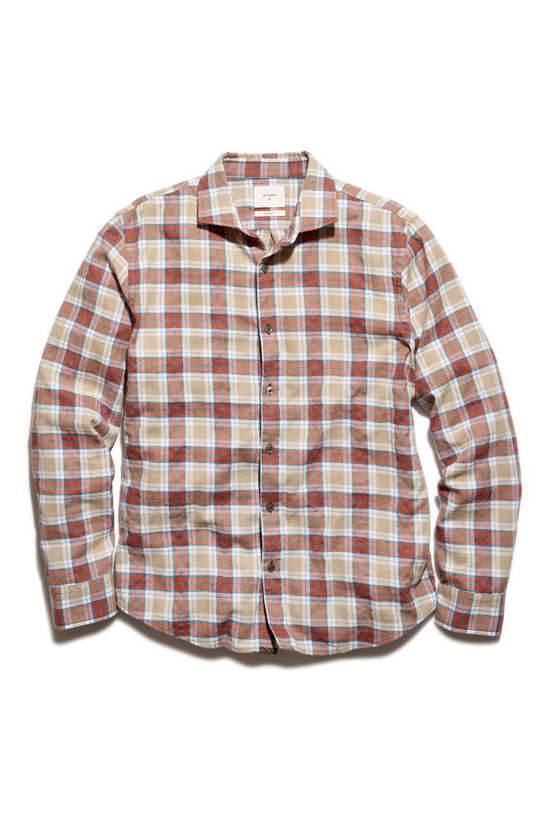 Bold Plaid Button-Up Shirt, Alternate, color, AUTUMNAL MULTI