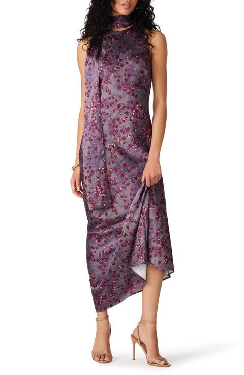 Jaiden Floral Maxi Dress & Scarf