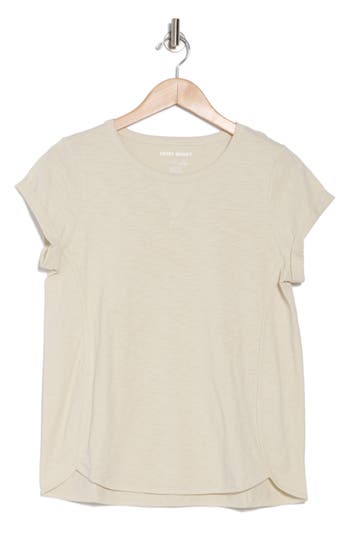 Dkny Roll Cap Sleeve T-shirt