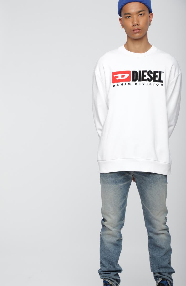 DIESEL<sup>®</sup> S-CREW-DIVISION Sweatshirt, Alternate, color, 