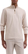 Bugatchi Soft Touch Quarter Zip Pullover