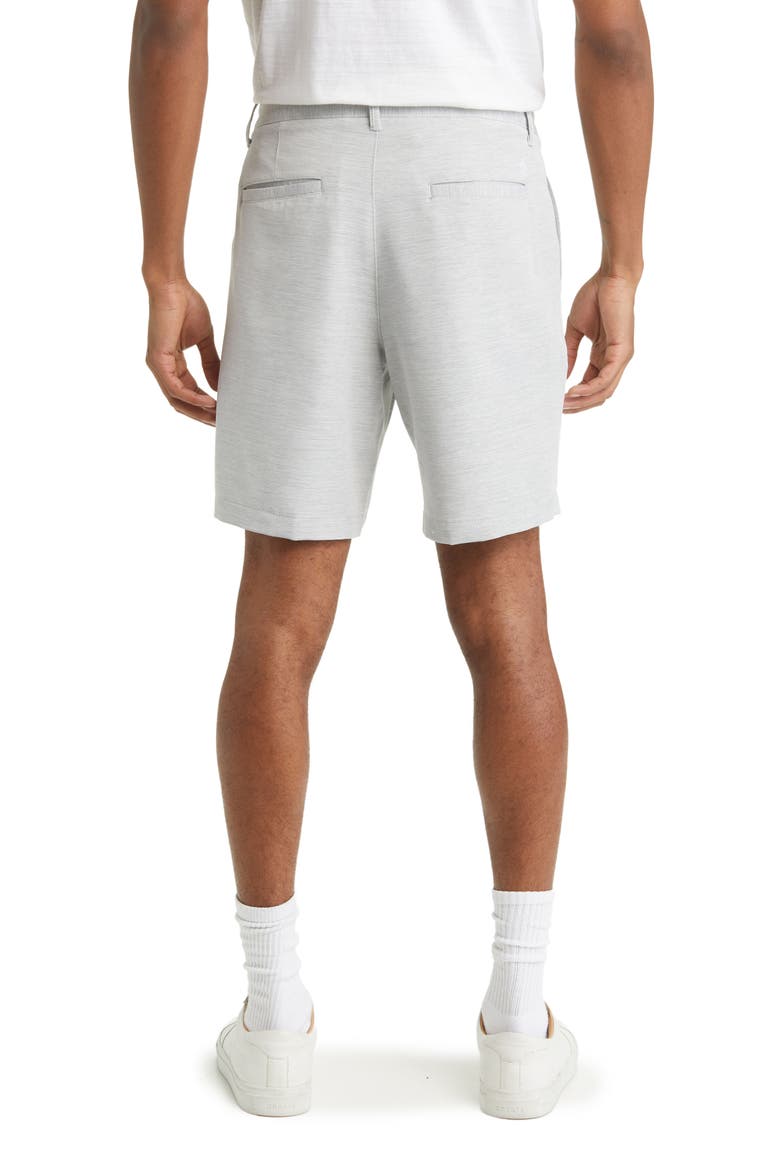 Heather Stripe Chino Shorts, Alternate, color, CERULEAN