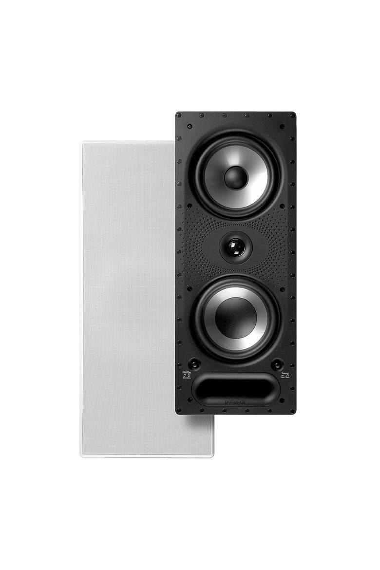 265-RT Vanishing In-Wall 3-Way Speaker - Each, Main, color, White