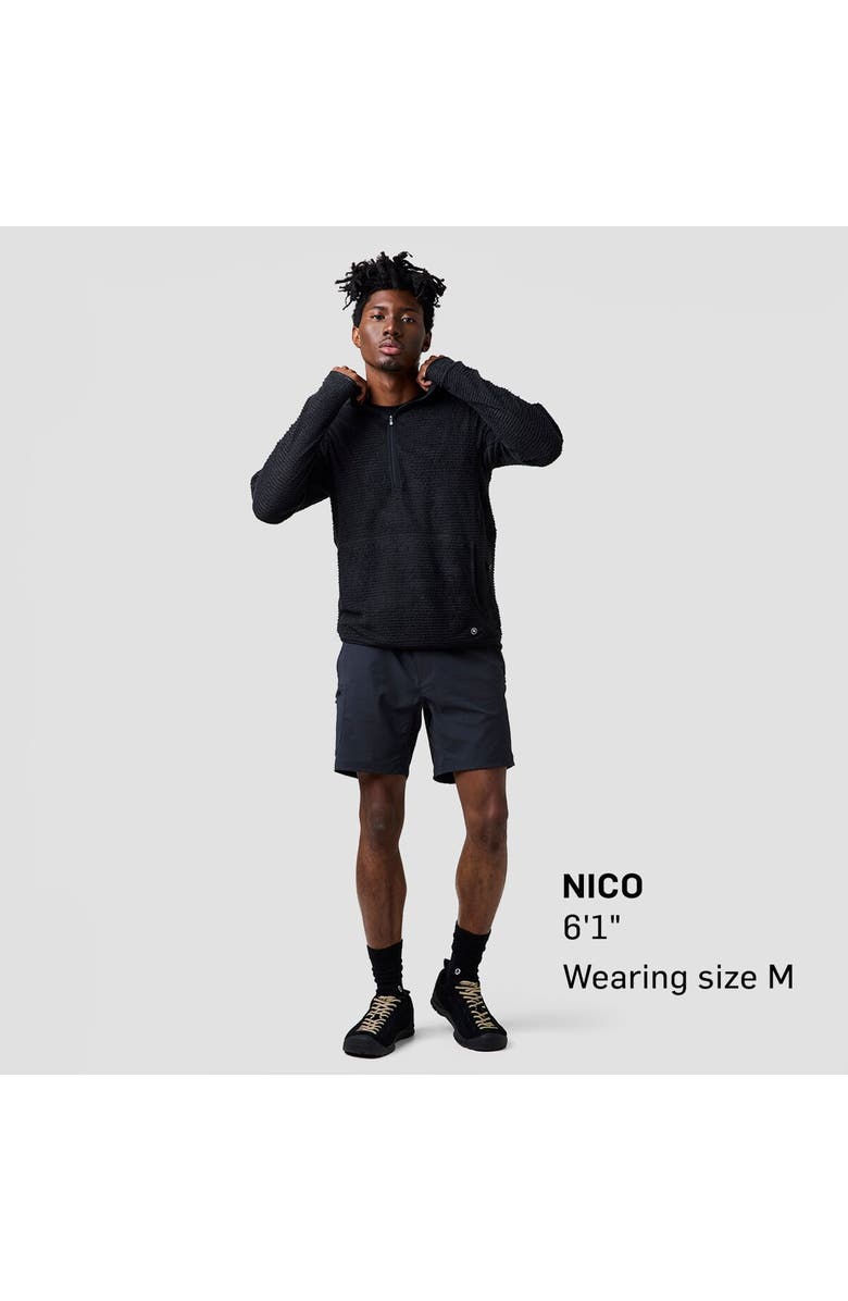 Backcountry Highliner Primaloft Air-Perm Fleece 1/4-Zip - Men's, Alternate, color, Black