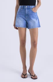 Pistola Aoki High Waist Denim Shorts