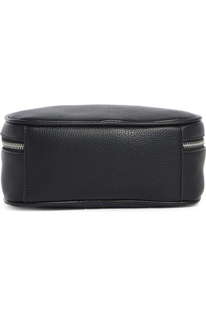 BCBG Mini Top Handle Zip Crossbody Bag, Alternate, color, Black