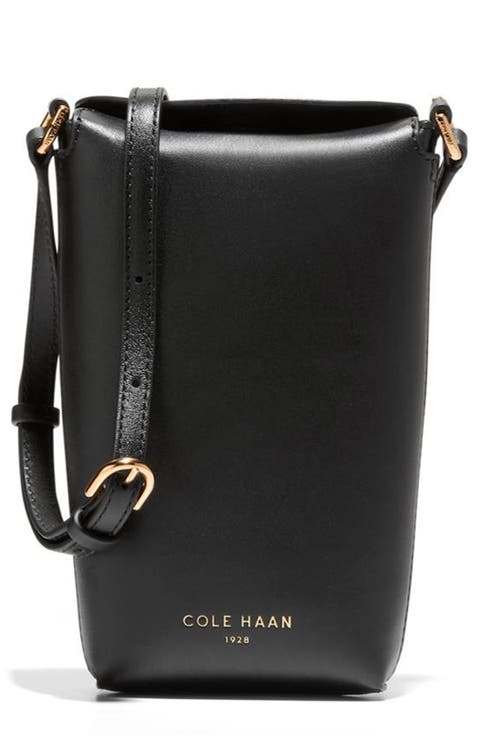 Clarisse Leather Phone Crossbody Bag