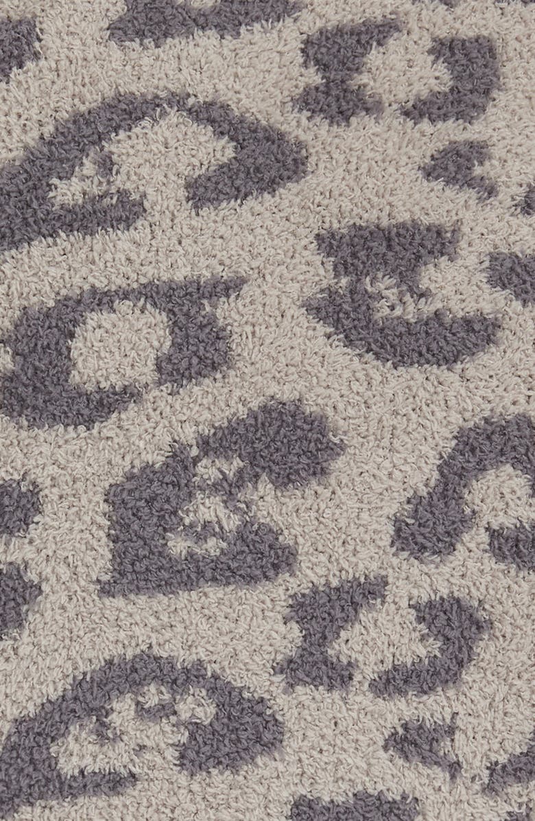 Barefoot Dreams<sup>®</sup> In the Wild Round Leopard Print Pillow, Alternate, color, 