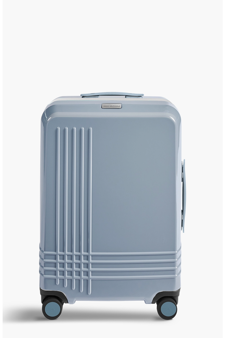 Check-In Luggage, Main, color, Slate Gloss / White Trim