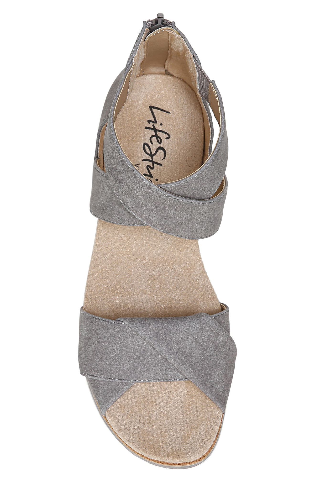 Zoom Sandal, Alternate, color, GREY