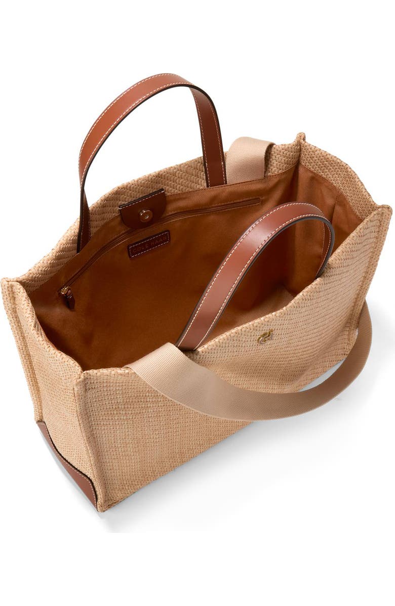 Cole Haan Montecit Medium Straw Tote Bag, Alternate, color,