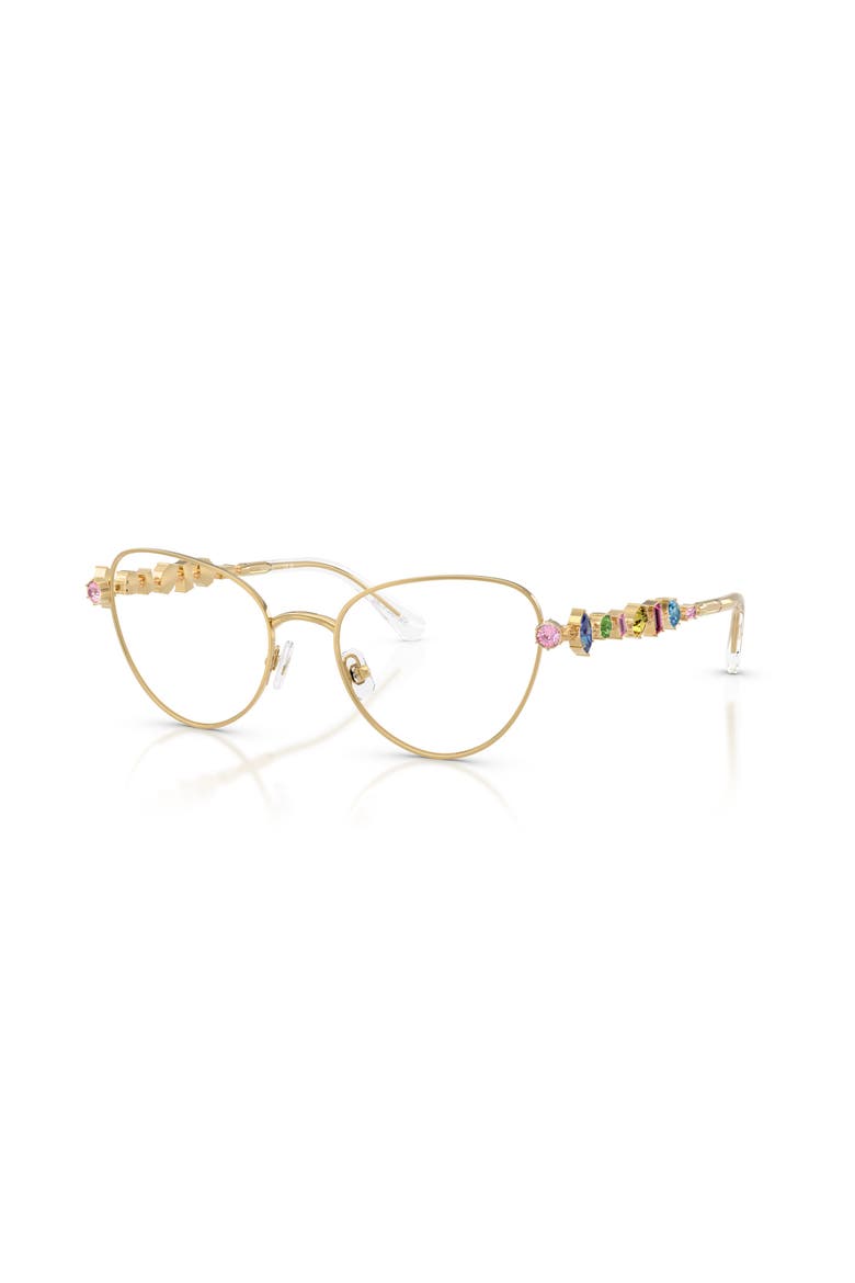 51mm Cat Eye optical glasses, Main, color, Gold