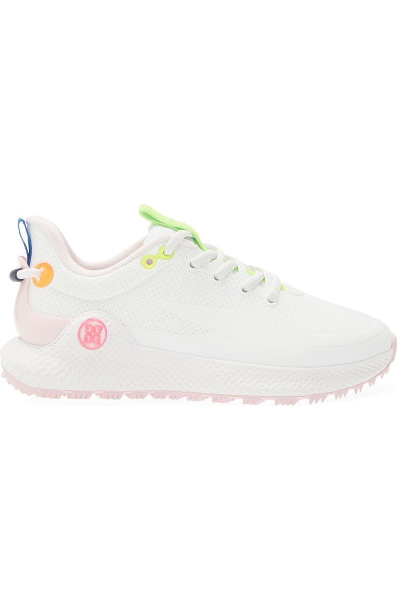 G/FORE MG4+ O2 Perforated Golf Shoe, Alternate, color, Snow / Multi